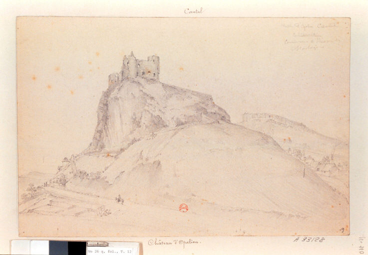 Chateau d'Apchon par Destailleur, Hippolyte (1822-1893)