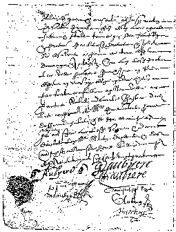 Contrat de mariage entre Isabeau d'Aubière et Michel Deperet