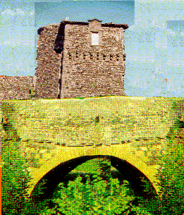 Le rossignol vu du fossé sous le pont qui mène a la Garenne