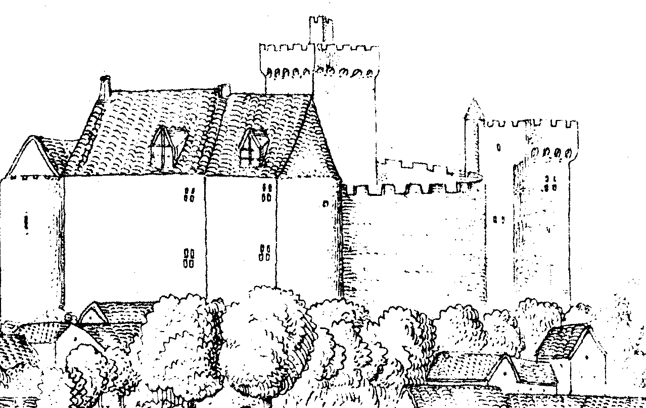 Chateau d'Aubière d'après Ambroise TARDIEU
